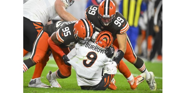 Puutteita Cincinnati Bengalsin ja Cleveland Brownsin välillä